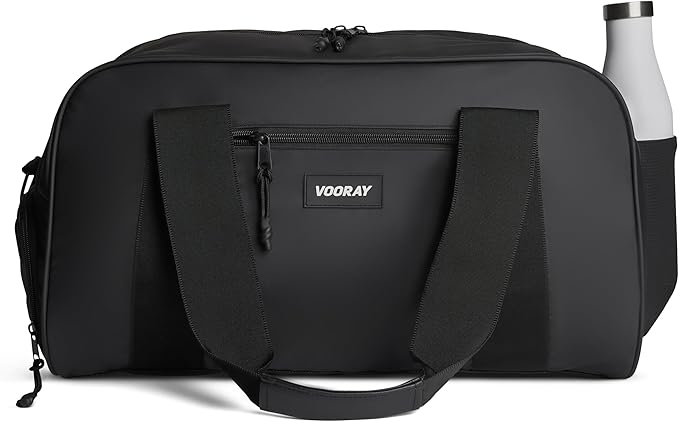 Vooray Burner Gym Duffel Bag, Gym Bag for Women and Men with Shoe Compartment, Weekender, Overnight & Travel Duffel for Sports and Workout