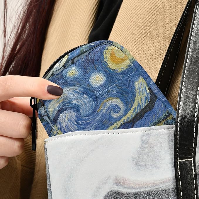 Pill Organizer Box Case Weekly Travel Pill Container Cute Pill Holder 7Day Vitamin Organizer Pill Dispenser Sorter Planner Storage Small Compact Blue Starry Sky21