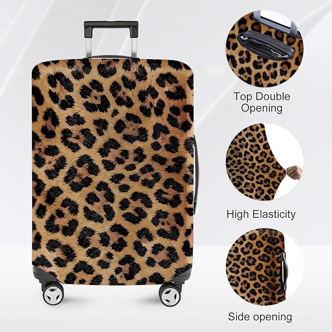 ANNA QUEEN Travel Luggage Cover Suitcase Protector Suitcase Cover Anti-Scratch,Stretchable Bag Cover Washable Durable Polyester