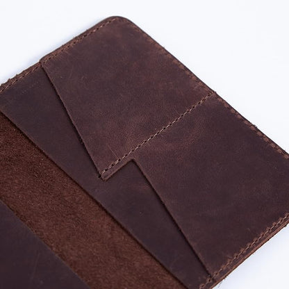 INCARNE Leather Passport Holder for Travel - Passport Case - Passport Wallet for Men - Passport Cover for Women Sleeve Protector - Travel Essentials Vacation Luggage Travel Gifts - Vintage Brown