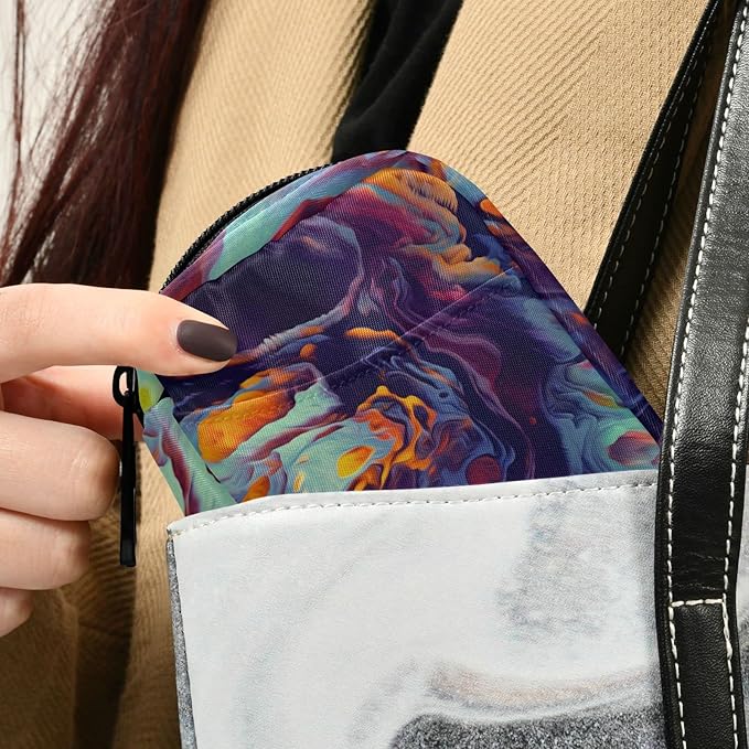 Energy Purple Green Pill Organizer Box Case Container Holder 7 Days Weekly Travel Cute Vitamin Dispenser Sorter Planner Storage Small Compact Men Women