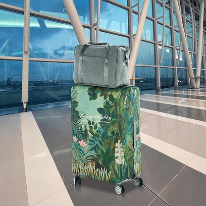 Travelkin Luggage Covers For Suitcase Tsa Approved,Suitcase Cover Protector Fit 18-32 Inch Luggage (Jungle, XL)