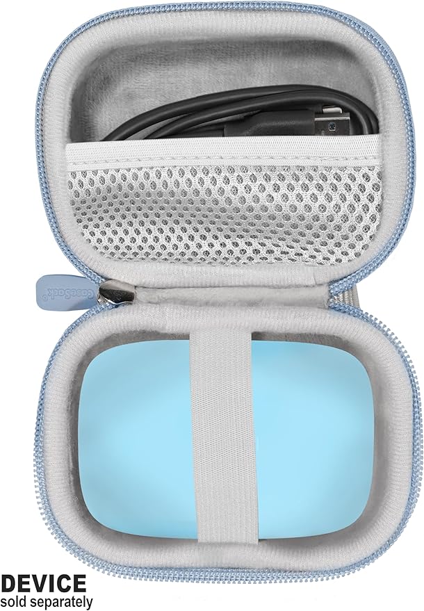 CaseSack Case for bmani Earbuds Headphones (Sky Blue)