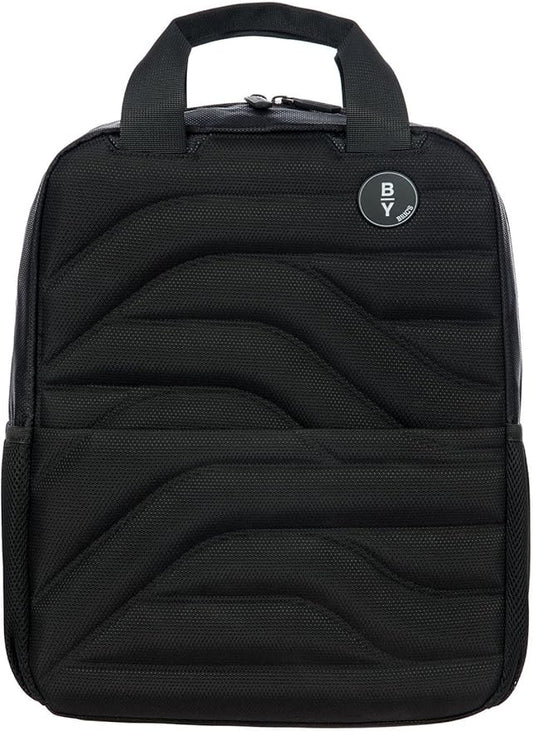 Bric's B|Y Ulisse Backpack, Lightweight Travel Daypack with Smart Sleeve and Multiple Organizational Pockets - Black
