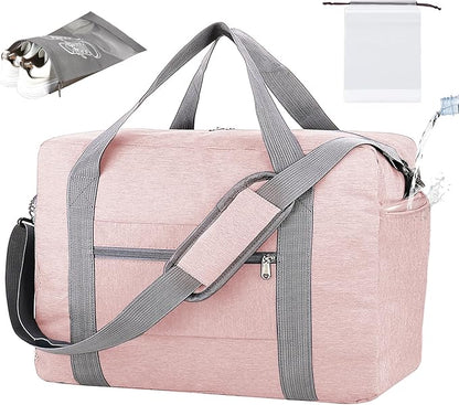 For Spirit Airlines Personal Item Bag 18x14x8 with Wet Pocket Foldable Travel Duffel Bag Underseat Carry on for Men & Women