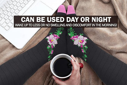 Physix Gear Compression Socks 20-30 mmHg - Men & Women - Running, Nurses, Shin Splints, Flight, Travel