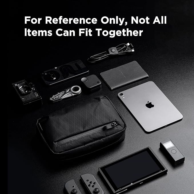 ALPAKA Elements Tech Case - Travel Organizer Pouch for Electronics, Cables, EDC with Weatherproof Fabrics, YKK Zippers