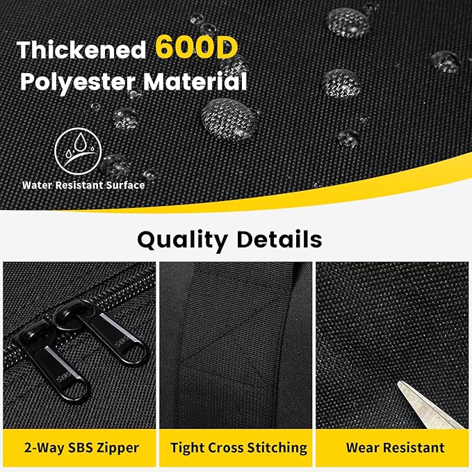 Vorspack Extra Large Duffle Bag for Travel - 250L Duffel Bag for Men Gear Bag for Storage Foldable Weekender Bag for Overnight Camping - Black