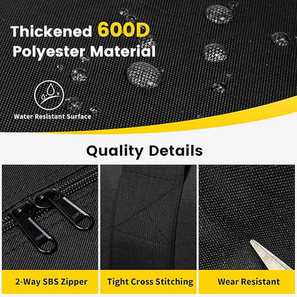 Vorspack Extra Large Duffle Bag for Travel - 250L Duffel Bag for Men Gear Bag for Storage Foldable Weekender Bag for Overnight Camping - Black