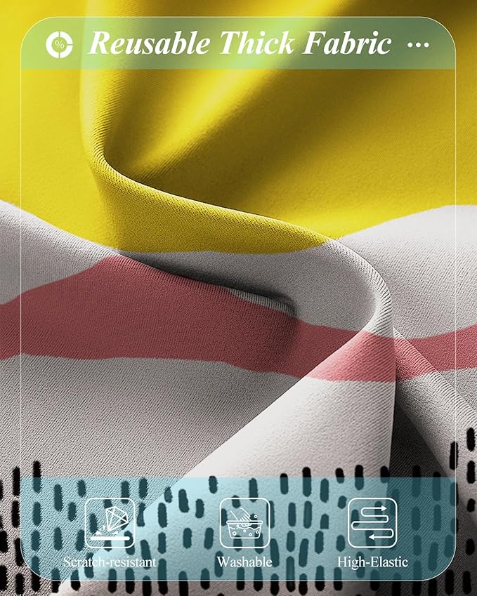 Slohif Luggage Cover for Suitcase Tsa Approved Protector - Luggage Sleeve Large Suit Case Cover Travel Stretch Baggage Case Protective Washable Fit 28-30 Inch Patchwork L