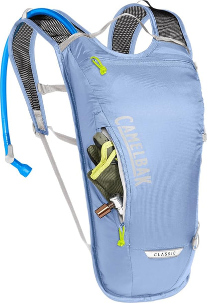 CamelBak Classic Light Bike Hydration Pack Serenity Blue, 70oz