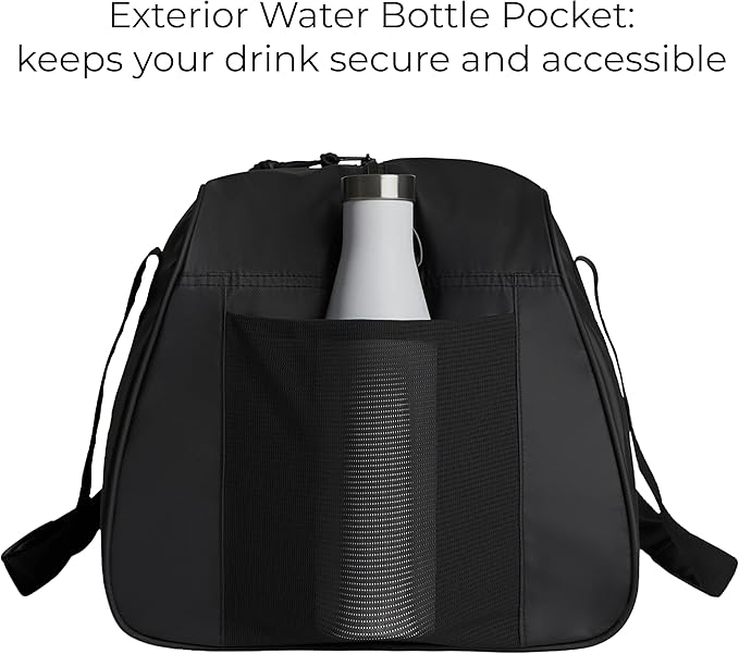 Vooray Burner Gym Duffel Bag, Gym Bag for Women and Men with Shoe Compartment, Weekender, Overnight & Travel Duffel for Sports and Workout