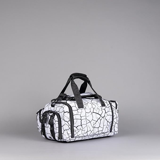 WOLFpak 20L Mini Duffle Bag for Gym & Travel | Waterproof Carry-On Weekender Bag with Shoe Compartment, Hard Bottom, and Tactical Molle System (Part 2: The Reign)