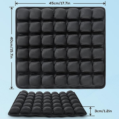 REDOFF®Inflatable Travel Seat Cushion，Portable seat Cushion, Suitable for Airplane Seats, Long-Distance Travel Seats, Office wheelchairs - Compact, Lightweight and Ergonomic Support.