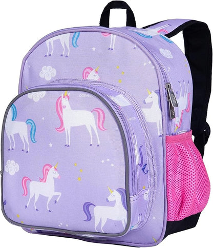Wildkin 12-inch Kids Backpack – Padded, Adjustable, Ideal for Daycare & Travel - Unicorn