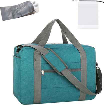 For Spirit Airlines Personal Item Bag 18x14x8 with Wet Pocket Foldable Travel Duffel Bag Underseat Carry on for Men & Women