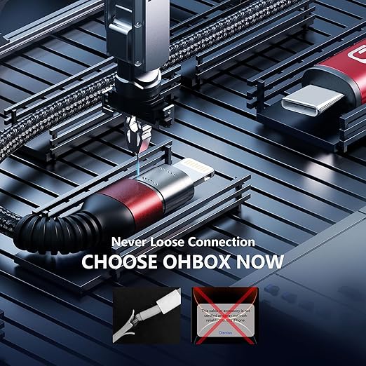 USB C to Lightning Cable 6ft 3Pack [Apple MFi Certified] iPhone Charger Fast Charging Cord Braided Type C to Lightning Cable for iPhone 14 13 12 11 Pro Max XR XS 8 Plus iPad/iPod/AirPods