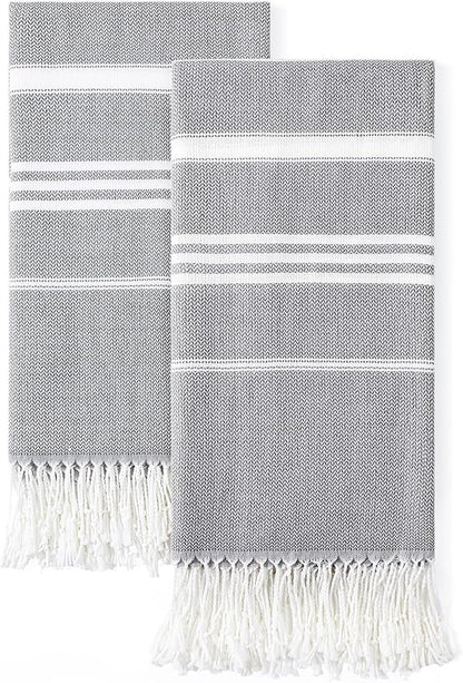 Antfuny 2 Packs Turkish Beach Towels Sand Free Quick Dry Oversized Bath Pool Swim Towel Extra Large XL Big Blanket Adult Travel Essentials Cruise Accessories Must Haves Clearance Vacation Stuff