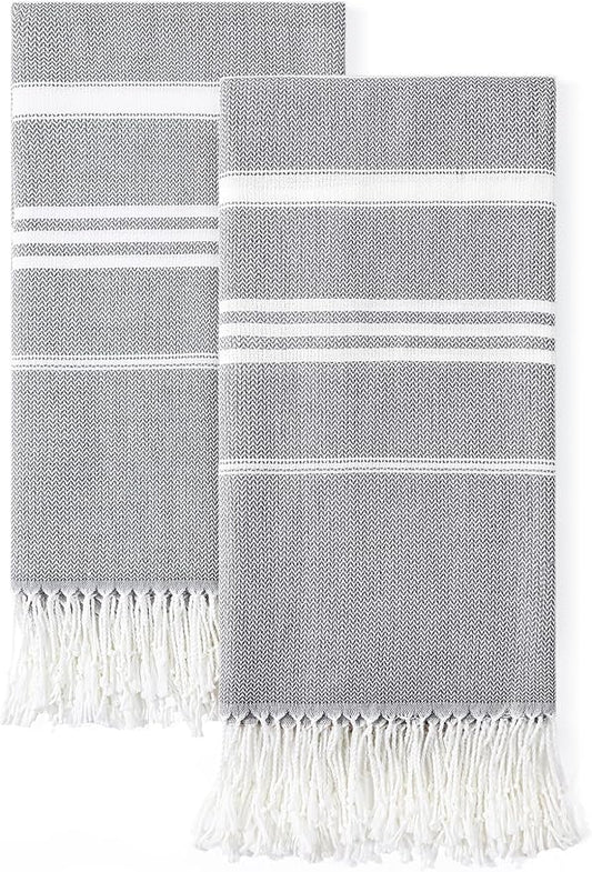 Antfuny 2 Packs Turkish Beach Towels Sand Free Quick Dry Oversized Bath Pool Swim Towel Extra Large XL Big Blanket Adult Travel Essentials Cruise Accessories Must Haves Clearance Vacation Stuff