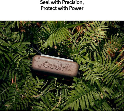 OutIn EVA Protective Case, Portable Hard Shell Travel Bag, Waterproof & Dirt-Resistant with Multi-Function Hand Carry or Hanging Outdoor Organizer Case, Compatible Nano, Mino & Fino