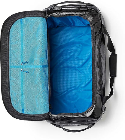 Gregory Alpaca 80L Water-Resistant Adventure Travel/Gear Organization Duffel Bag with Packing Cube Included, Obsidian Black