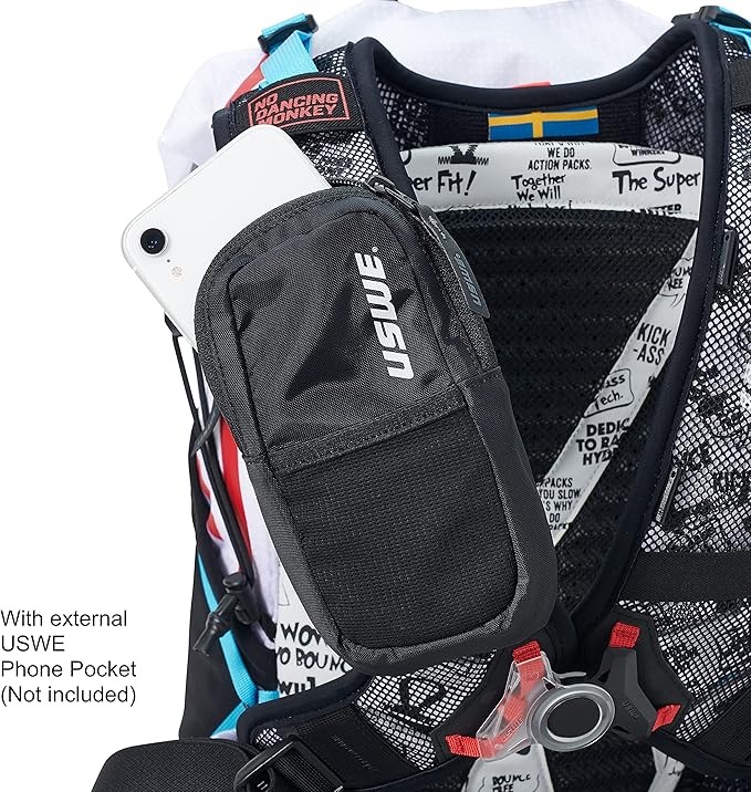 USWE Hajker, Hiking Backpack, Adventure Daypack with Waterproof Rolltop, for Men and Women