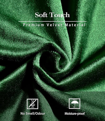 TAIMY Travel Jewelry Case, Mini Jewelry Travel Case, Velvet Small Travel Jewelry Box, Portable Jewelry Travel Organizer Box for Rings Earrings Necklaces(Emerald Green)