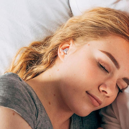 Eargasm All-Nighters Earplugs Standard - Noise Reducing Night-Time Ear-Plugs for Sleeping, Studying, Blocking Snoring - Perfect for Reducing Noise While Sleeping, Enhancing Focus While Studying & More