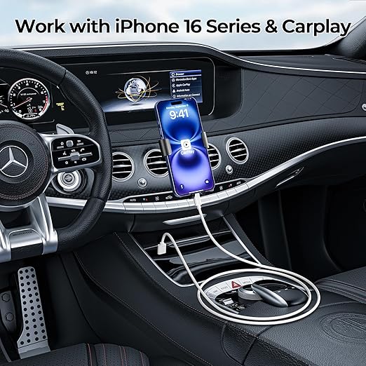 Basesailor USB Type C Charger Cable 10FT 2Pack,Nylon Charging Cord for iPhone 17 16 Pro Max,Samsung Galaxy Z Fold 5,Note 20,Tab S10 S10E 10E FE S23 S22 S21 23 Plus Ultra,A52 A54,Google Pixel 7 6 XL