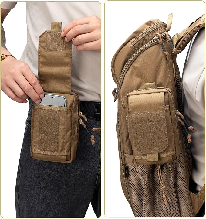 EXCELLENT ELITE SPANKER Tactical EDC Pouch Molle Utility Pouches Phone Holster Pouch Waist Bag Tool Pouch for Molle Accesssories