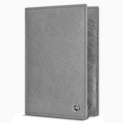 2 Passport Holder - Travel Essentials, RFID Blocking Wallet Credit Card Organiser, Plain Accessories Slim Cover For Men & Women