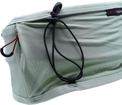 UltrAspire Fitted Race Running Waist Belt - Lightweight, Durable, Essential Pockets, 5 Sizes