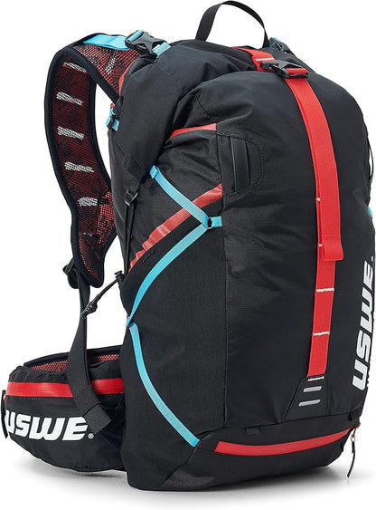 USWE Hajker, Hiking Backpack, Adventure Daypack with Waterproof Rolltop, for Men and Women