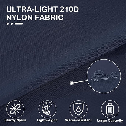 Cipway Compression Packing Cubes, Ultralight Luggage Organizer Bags with Laundry Bags and Clear Toiletries Bag,Travel Essentials for Carry on Suitcase (6 Piece,Blue)