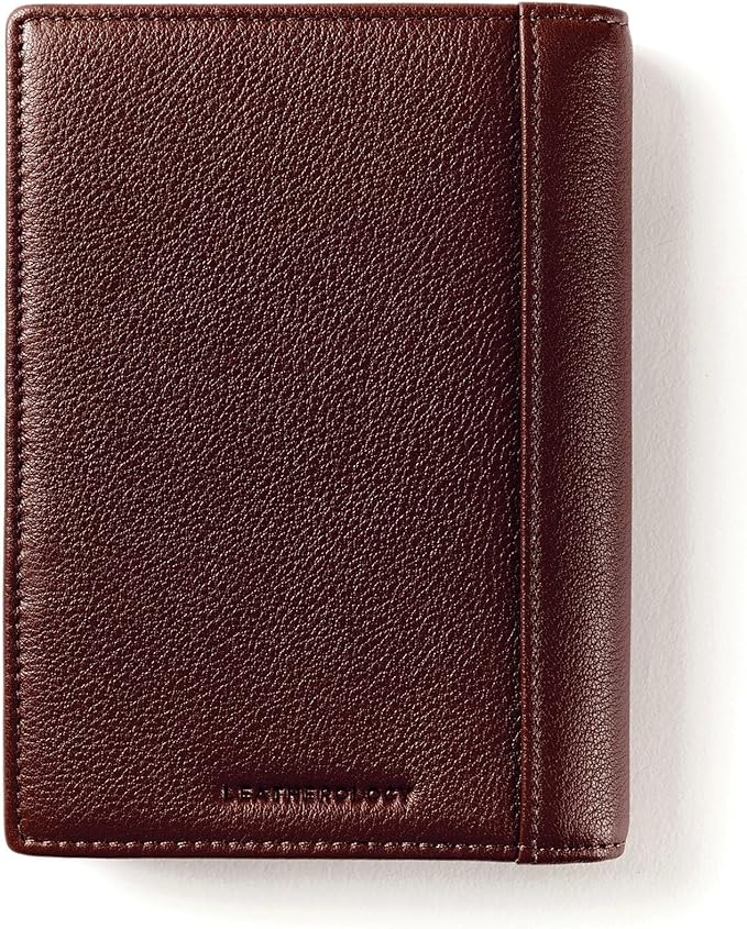Leatherology Deluxe Passport Cover – Leather Travel Wallet with Card Slots, Pockets & Cash Storage