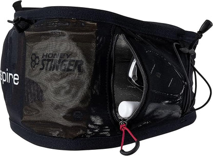 UltrAspire Fitted Race Running Waist Belt - Lightweight, Durable, Essential Pockets, 5 Sizes
