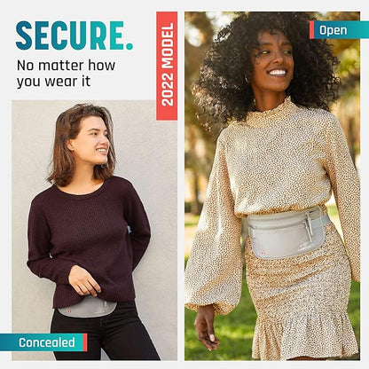 Hidden Money Belt for Travel for Men, Waist Wallet Anti Theft, RFID Passport Holder For Travel Men Or Women, Money Pouch, RFID Passport Holder