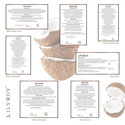 Christmas Gifts for Women and Men - 8-Piece Luxury Bath & Body Gift Set for Women Self Care Kit Spa Gift Baskets | Perfect Mothers Day Gifts for Mom, Birthday Gifts, All Occasion Holiday Present