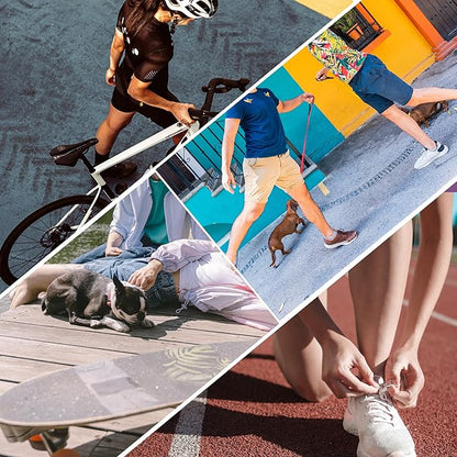 fenglaoda Compression Socks Women Men 6 Pairs, Knee High Best Support Circulation Socks for Running, Travel, Flight, Nurse