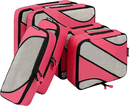 BAGAIL 6 Set Packing Cubes,Travel Luggage Packing Organizers