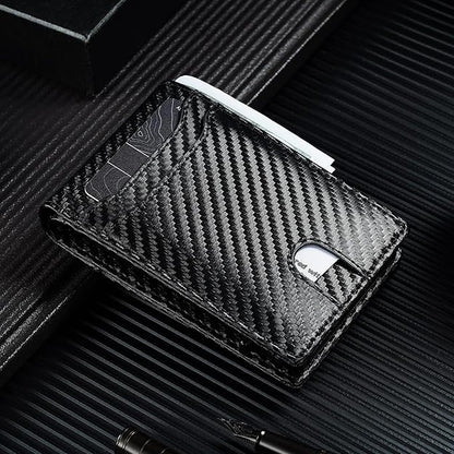 furid Card Wallet For Men Slim: Smart Wallet - Rfid Minimalist Front Pocket with ID Window Pop Up Wallet Gift For Male