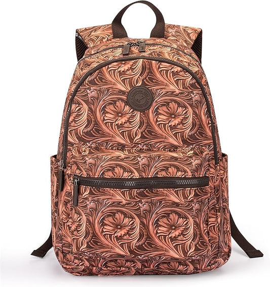 Montana West Backpack for Women Western Travel Backpack Purse Casual Daypack for Laptop