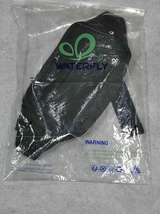 WATERFLY Fanny Pack Waist Bag: Small Hip Pouch Bum Bag Fannie Pack Phanny Fannypack Waistpack Bumbag Beltbag Sport Slim Fashionable for Jogging Hiking Hiker Woman Man