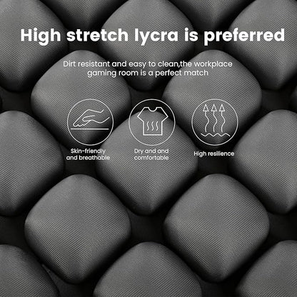 Travel Cushion, Travel Seat Cushion for Airplane, 56 Bubbles Portable Car Seat Cushions for Long Flhts Office Chair, Wheelchair, Camping, Home Living (Grey)