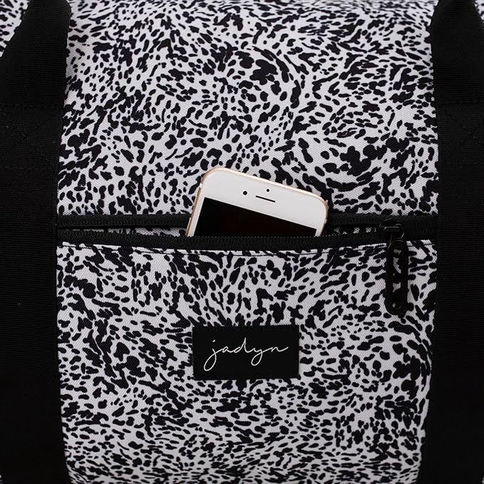 Jadyn Lola Travel Bag, Weekender/Overnight Duffel, Gym Tote Bag for Women, Men