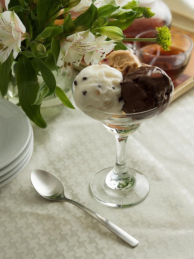 Matte Silverware Set, 18/10 Stainless Steel Satin Flatware, Modern Brushed Finish Cutlery, Dishwasher Safe & Durable, Built to Last (60-Piece, Sleek)