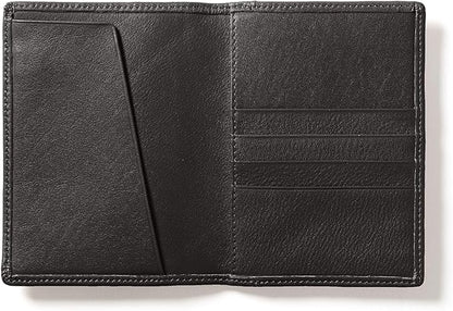 Leatherology Deluxe Passport Cover – Leather Travel Wallet with Card Slots, Pockets & Cash Storage