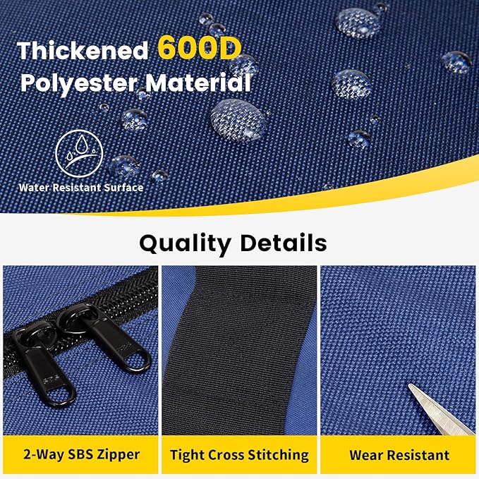 Vorspack Extra Large Duffle Bag for Travel - 150L Duffel Bag for Men Gear Bag for Storage Foldable Weekender Bag for Overnight Camping - Blue