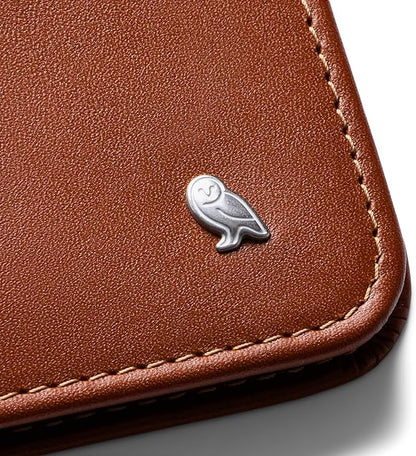 Bellroy Hide & Seek Wallet (Slim Leather Bifold Design, RFID Protected, Holds 5-12 Cards, Coin Pouch, Flat Note Section, Hidden Pocket)