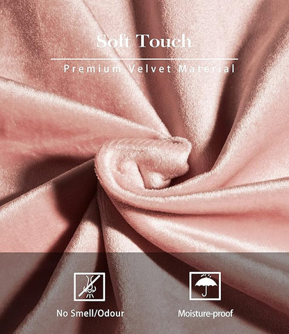 TAIMY Travel Jewelry Box, Mini Round Velvet Travel Jewelry Case for Women Girls, Portable Small Jewelry Travel Organizer Boxes for Rings Earrings Necklaces Bracelets(Blush Peach)